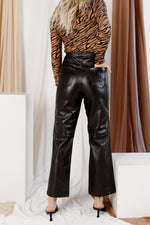 Blank NYC Track Record Faux Leather Pants