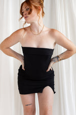 Crystal Strapless Mini Dress