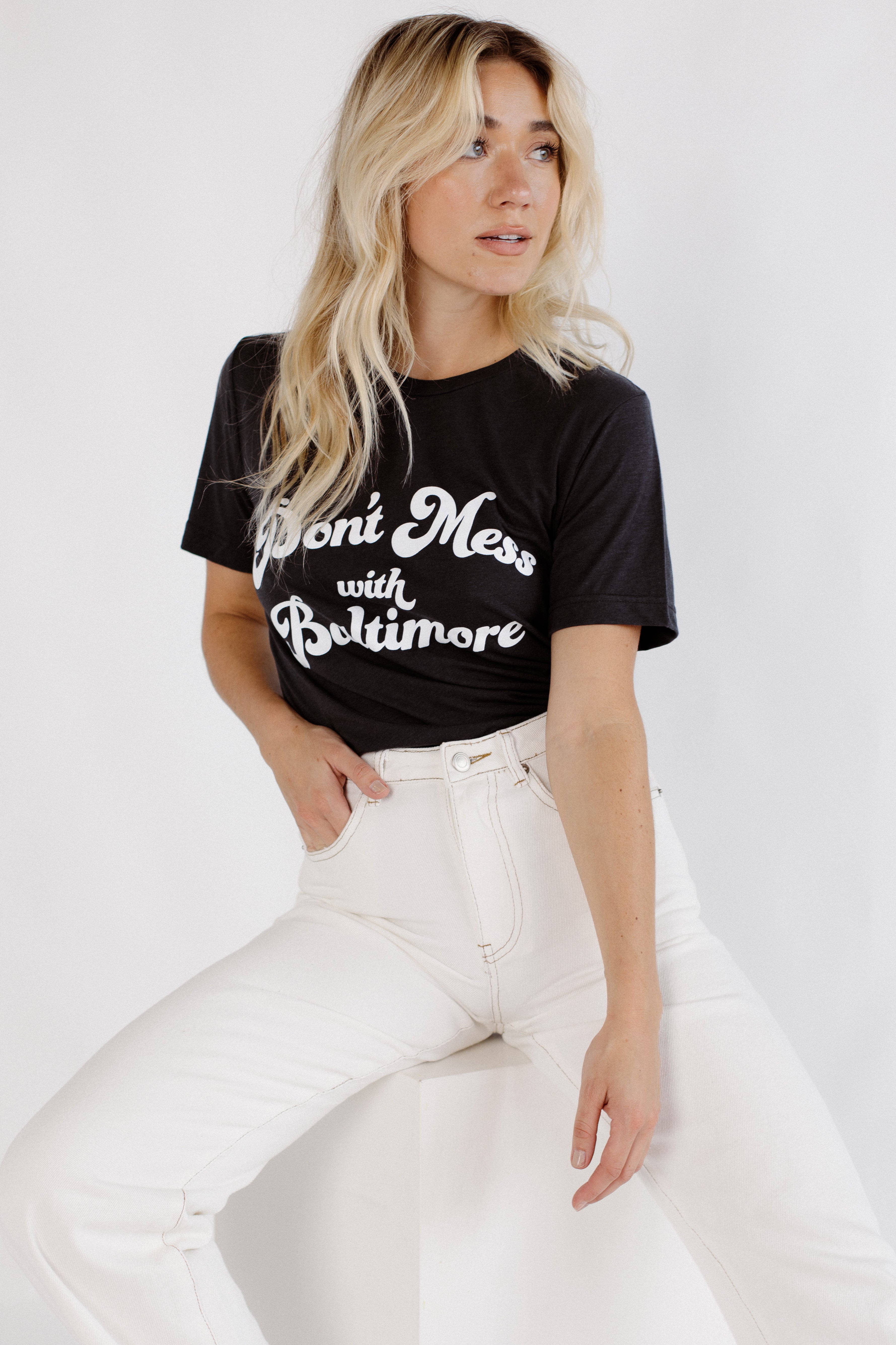 Brightside the Label Don't Mess With Baltimore Tee