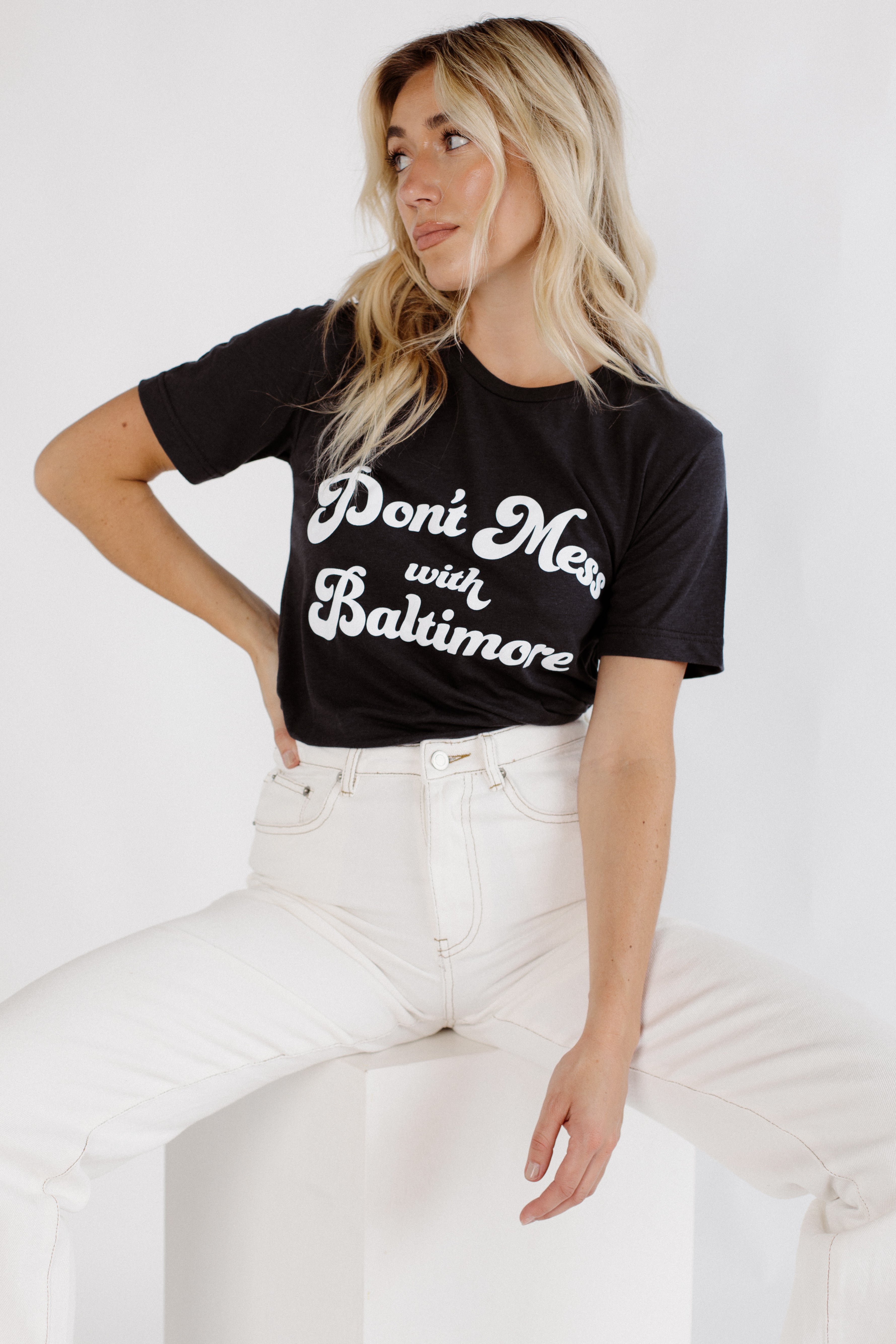 Brightside the Label Don't Mess With Baltimore Tee