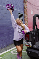 Don't Mess Corded Crewneck Sweatshirt by Brightside