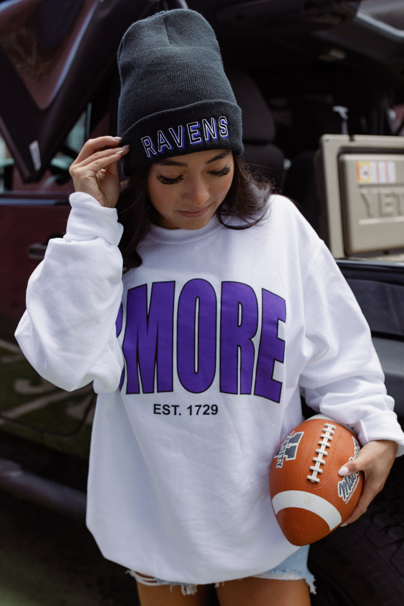 Ravens Beanie by Brightside