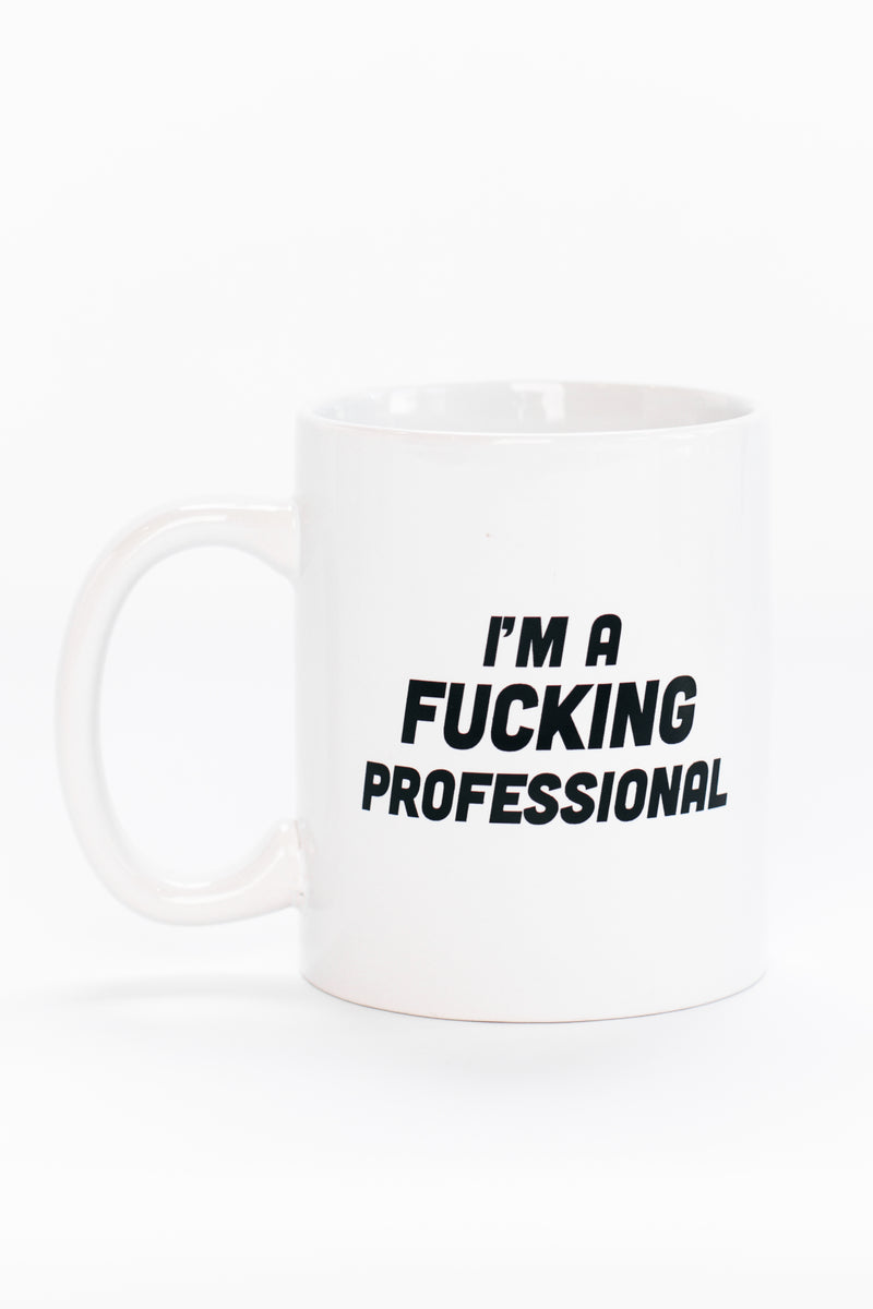 Fucking Professional Mug by Brightside