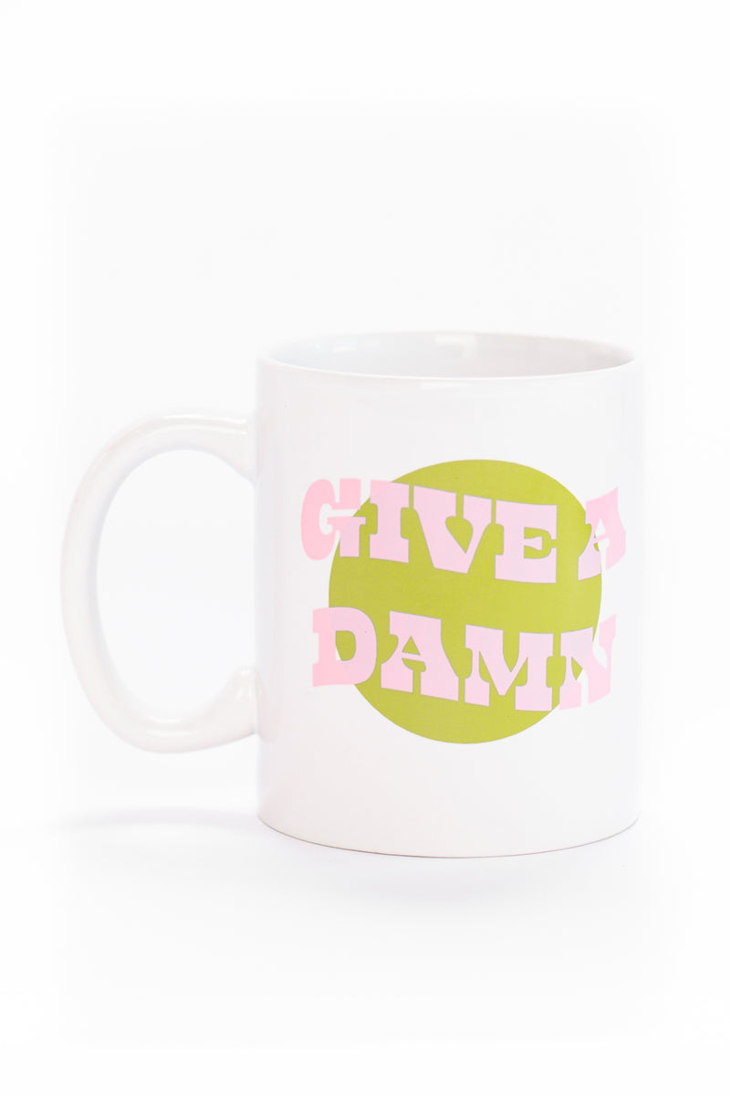 Give A Damn Mug by Brightside