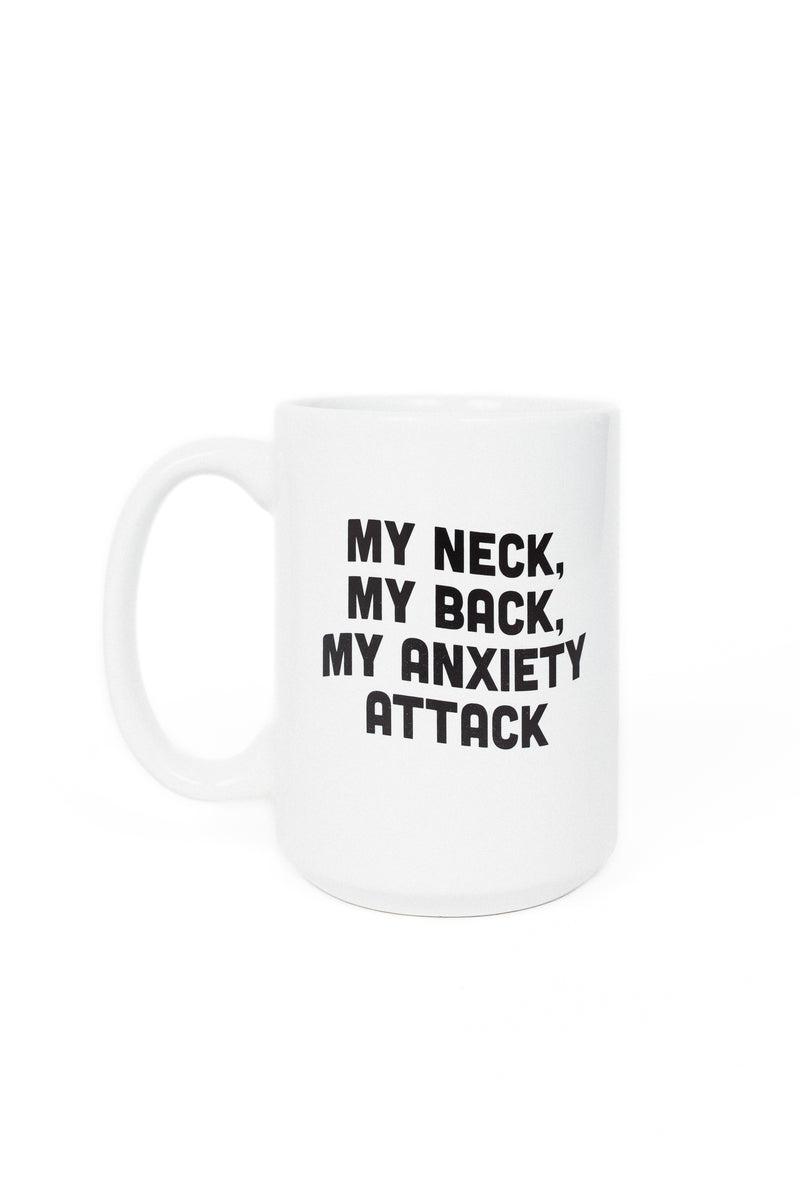 Anxiety Attack Jumbo Mug by Brightside