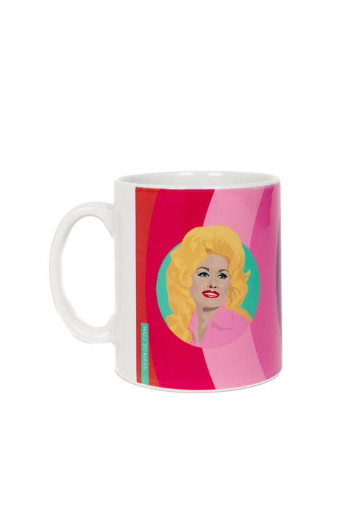 Dolly Parton Rainbow Mug