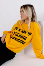 Ray Of Sunshine Crewneck by Brightside