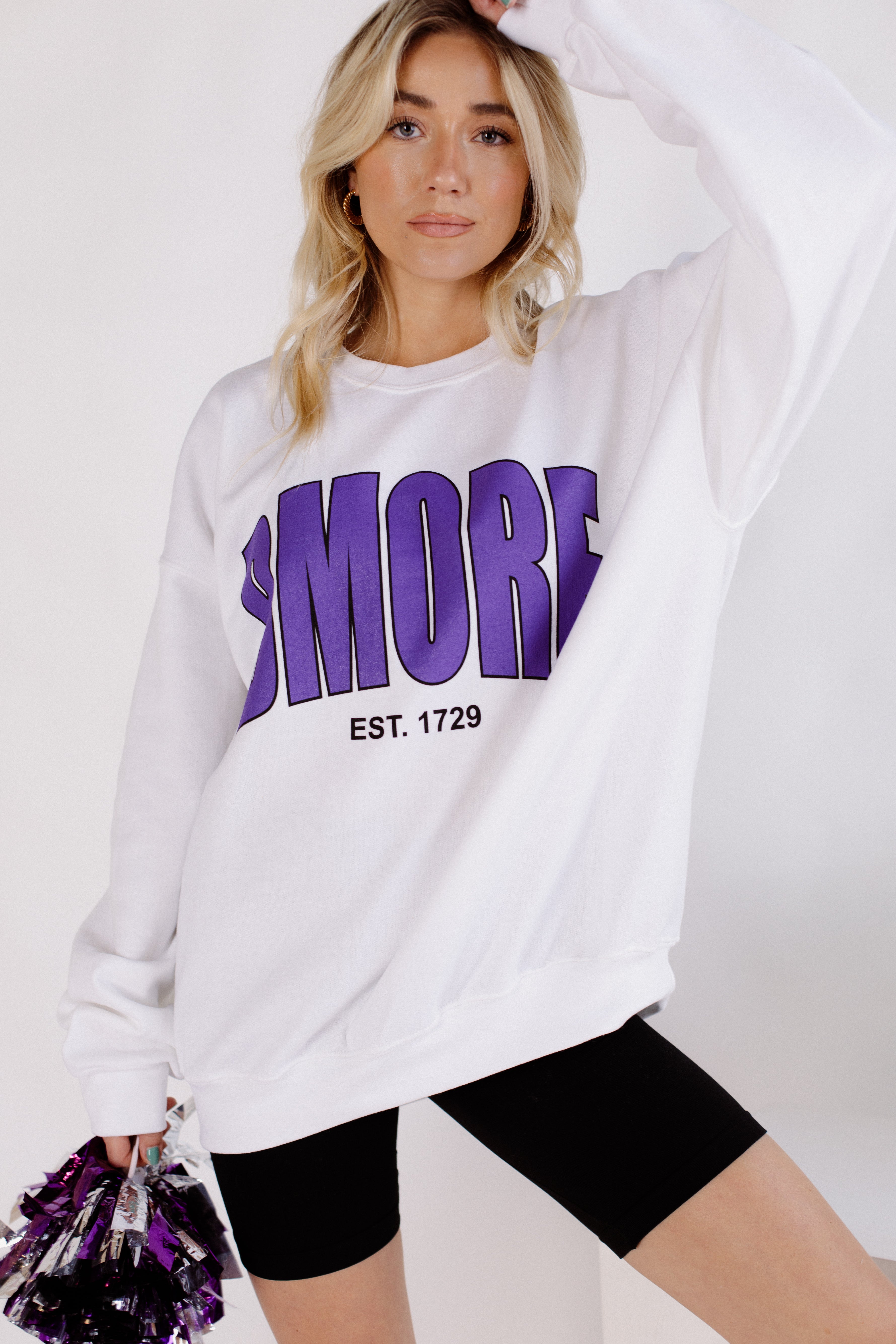 Brightside The Label BMORE Varsity Crewneck