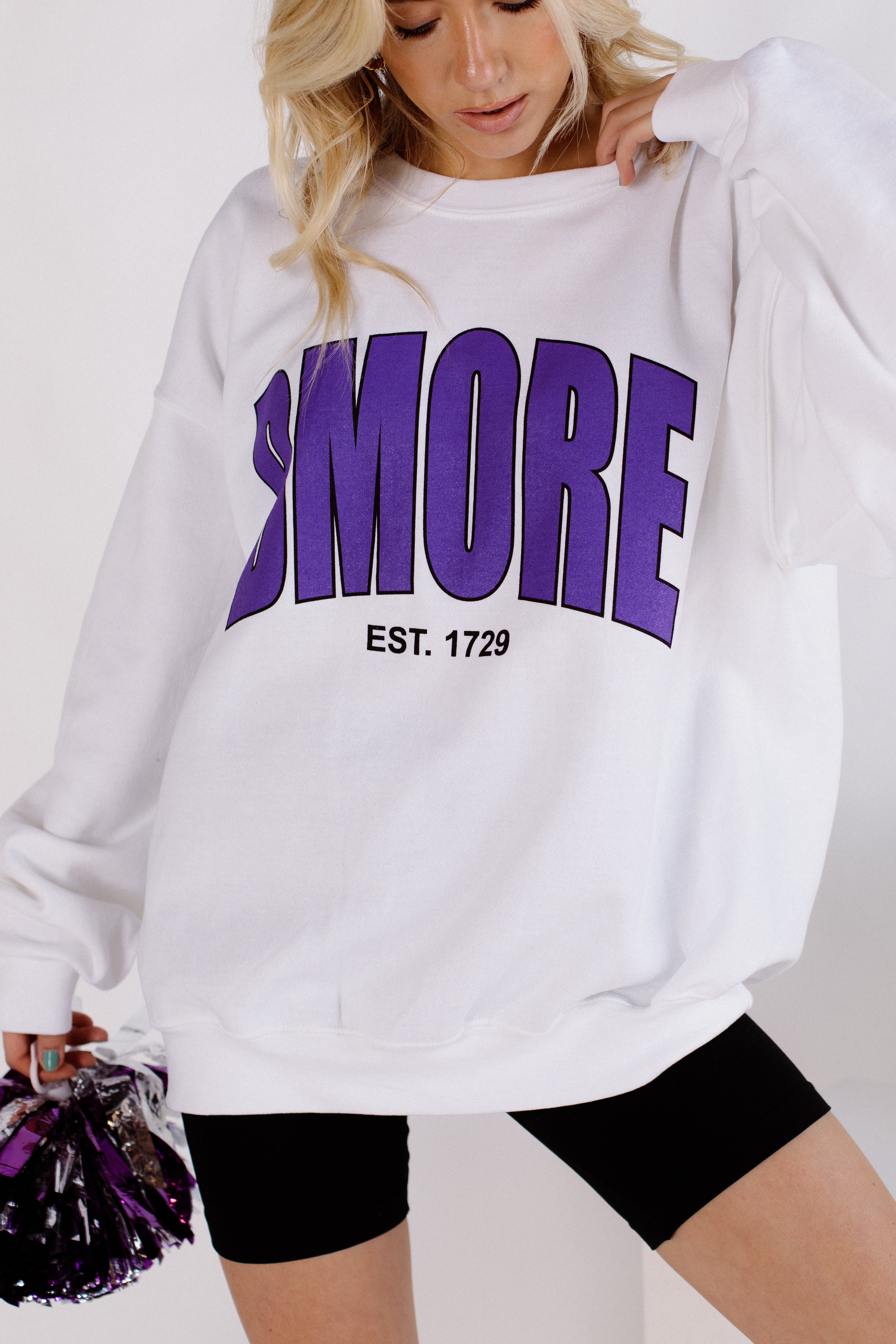 Brightside The Label BMORE Varsity Crewneck