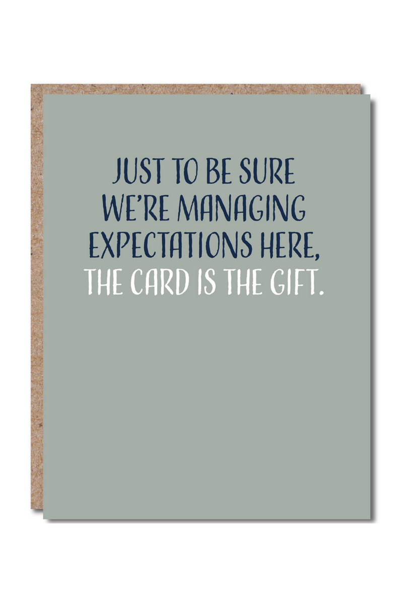 Card Is The Gift Card