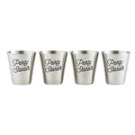 Party Starter Stainless Steel Shot Glass Set