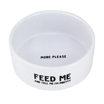 Feed Me Dog Bowl