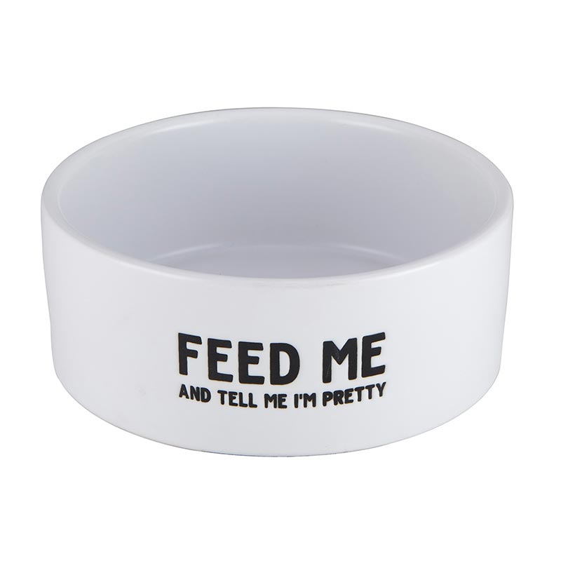 Feed Me Dog Bowl
