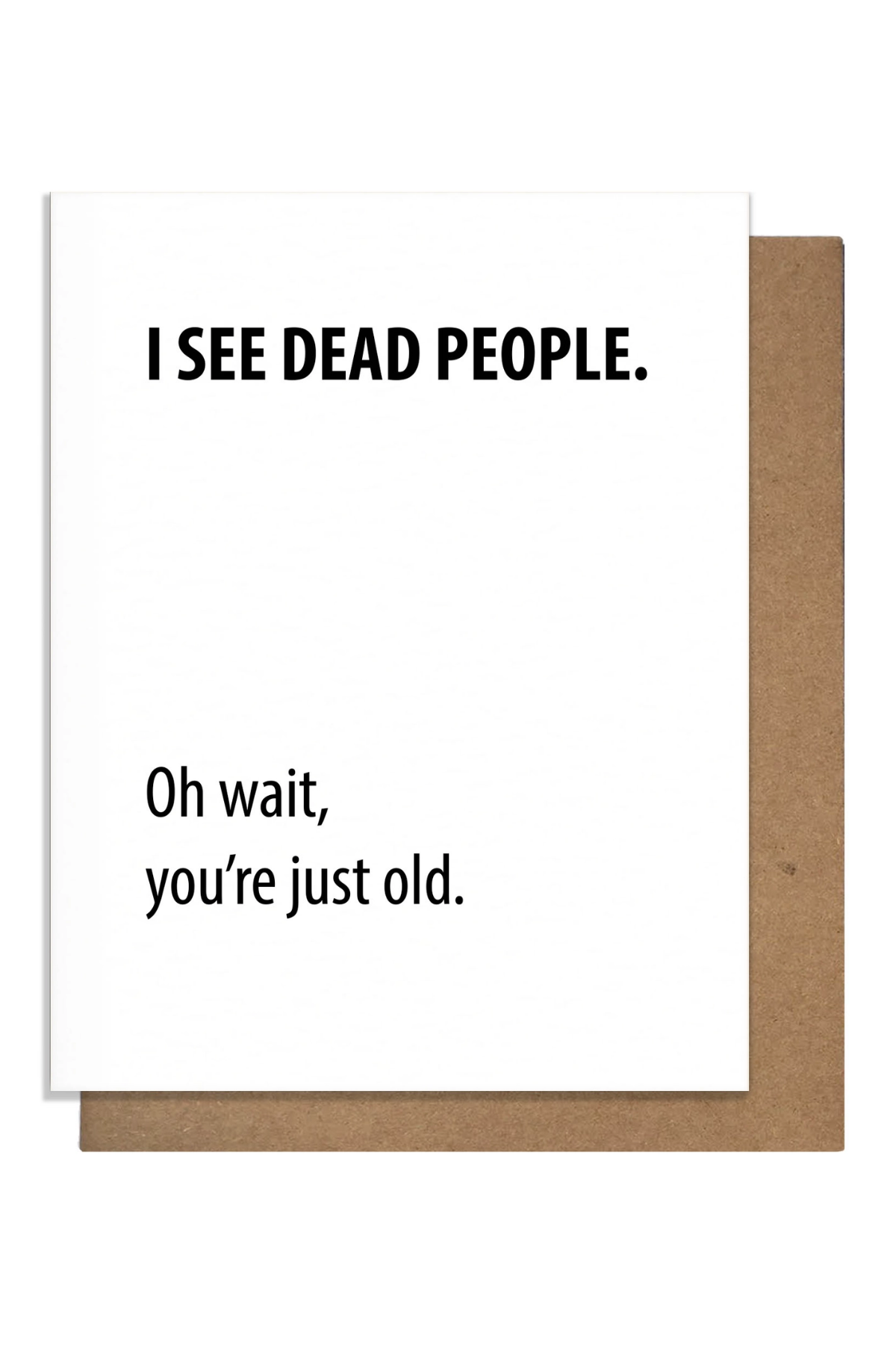 Dead People Birthday Card