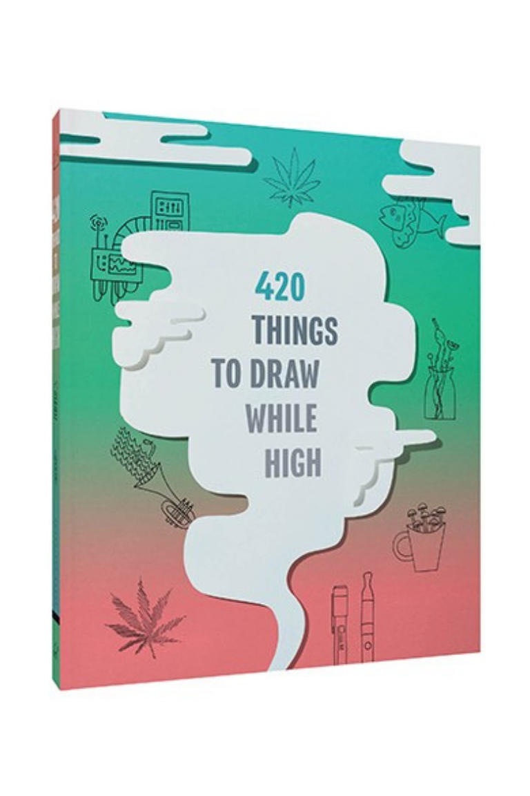 420 Things to Draw While High Book