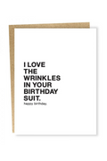 Birthday Suit Card