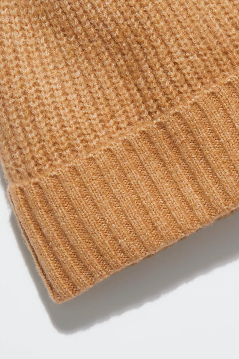 Free People Winnie Waffle Cuff Beanie