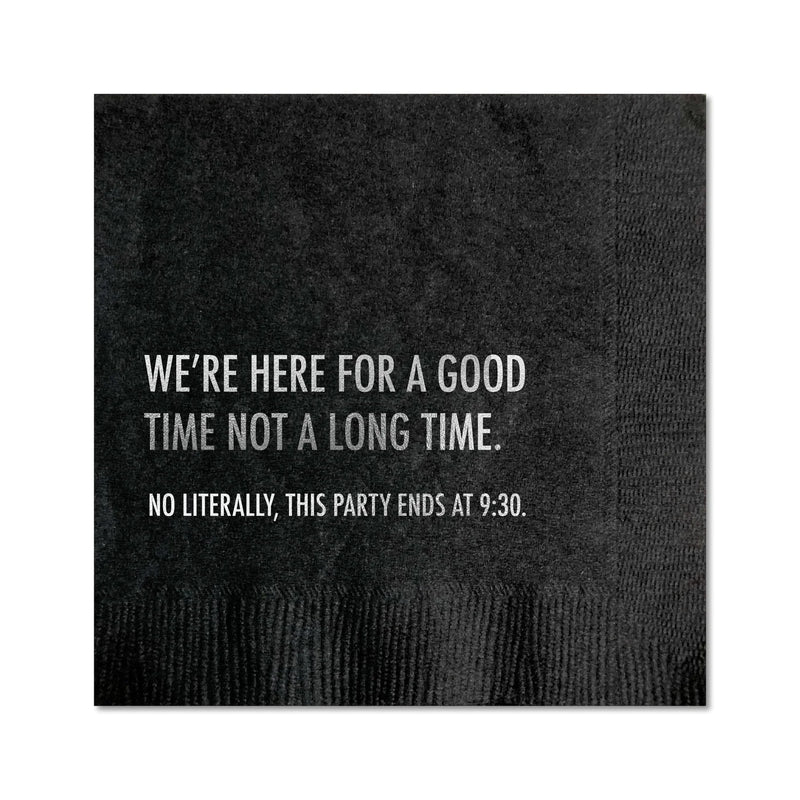 Good Time Cocktail Napkins